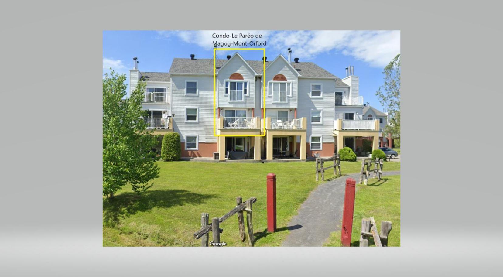 Le Pareo De Magog-Mont Orford Apartamento Exterior foto